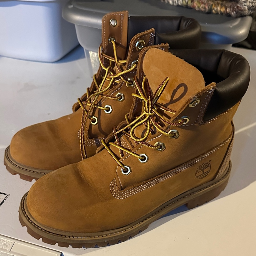Timberland Men's Tan Leather Boots